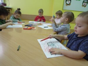 Ćwiczenia z kredką