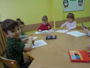 Ćwiczenia z kredką