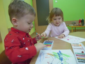 Ćwiczenia z kredką