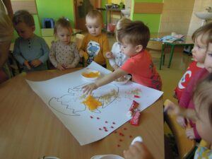 Kurczaczek wielkanocny - grupa I