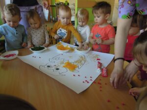 Kurczaczek wielkanocny - grupa I