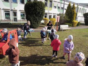 Poszukiwanie skarbów Zajączka