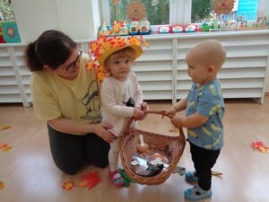 Jesienne zabawy – grupa II