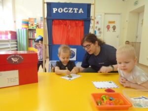 Zabawa w pocztę – grupa II