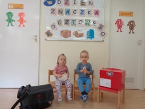 Zabawa w pocztę – grupa II