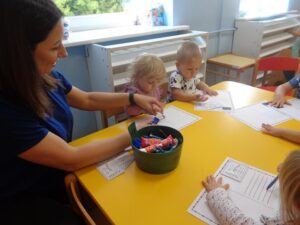 Zabawa w pocztę – grupa II