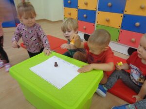 Zabawa w pocztę – grupa IV