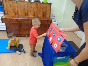 Zabawa w pocztę – grupa IV