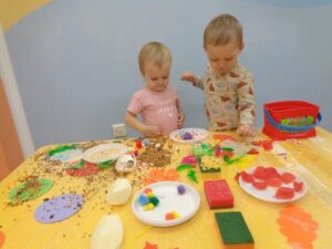 Zabawy sensoryczne – grupa II