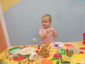 Zabawy sensoryczne – grupa II