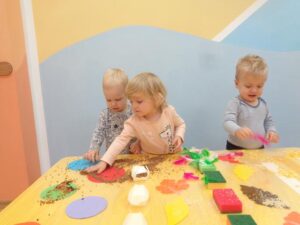 Zabawy sensoryczne – grupa II