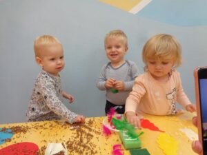 Zabawy sensoryczne – grupa II