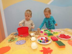 Zabawy sensoryczne – grupa II