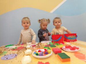 Zabawy sensoryczne – grupa II