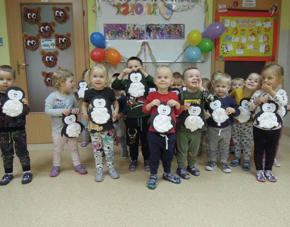 Pingwin grupa III praca plastyczna