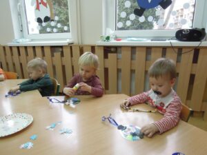 Praca plastyczna - Bałwanek grupa II