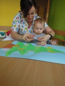 Praca plastyczna - Choinka grupa I