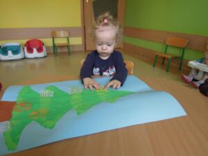 Praca plastyczna - Choinka grupa I