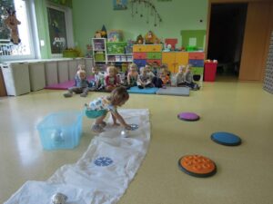 Zajęcia ruchowe w grupie II