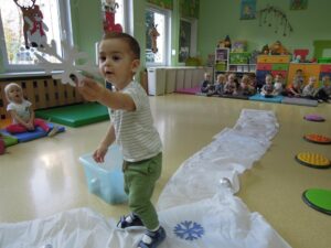 Zajęcia ruchowe w grupie II