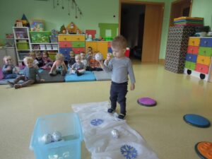 Zajęcia ruchowe w grupie II