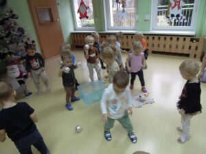 Zajęcia ruchowe w grupie II