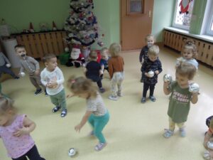 Zajęcia ruchowe w grupie II