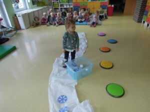 Zajęcia ruchowe w grupie II