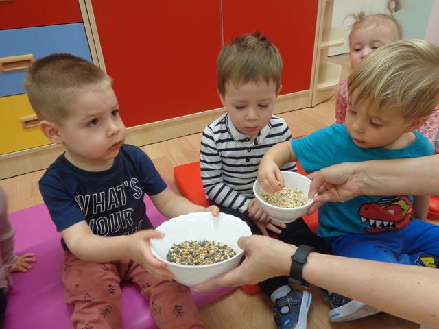 Dokarmiamy ptaszki – grupa III