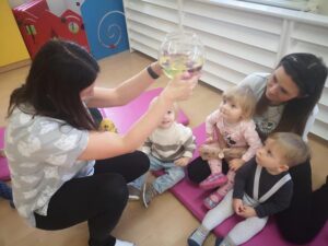 Zabawy badawcze z lodem – grupa II