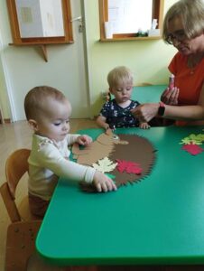 Jesienne zabawy Grupa I