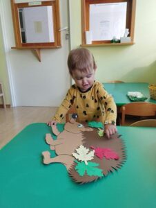 Jesienne zabawy Grupa I