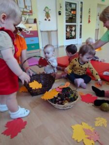 Jesienne zabawy Grupa I