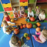 Maluszki poznają warzywa - dynia Grupa I