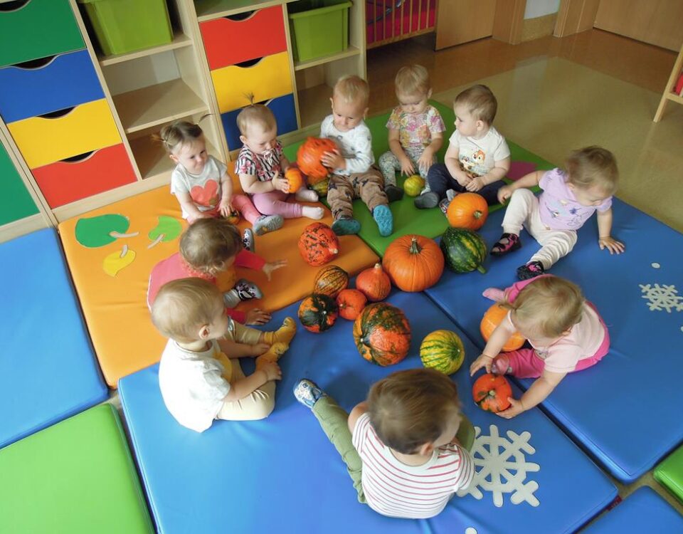 Maluszki poznają warzywa - dynia Grupa I