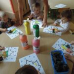 Praca plastyczna Jesienny liść grupa II