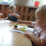 Praca plastyczna Jesienny liść grupa II