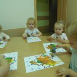 Praca plastyczna Jesienny liść grupa II