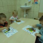 Praca plastyczna Jesienny liść grupa II